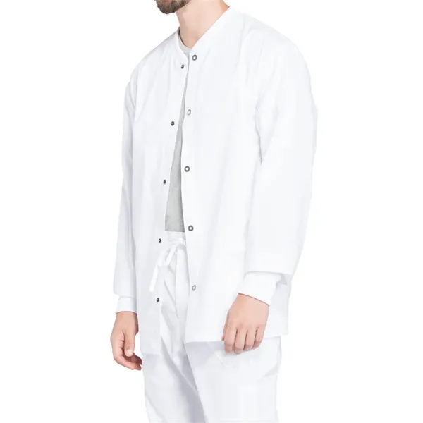 Workwear Professionals Snap Front Warm-up Jacket... from ASI 86018 Scrub Authority / Uniform Stores