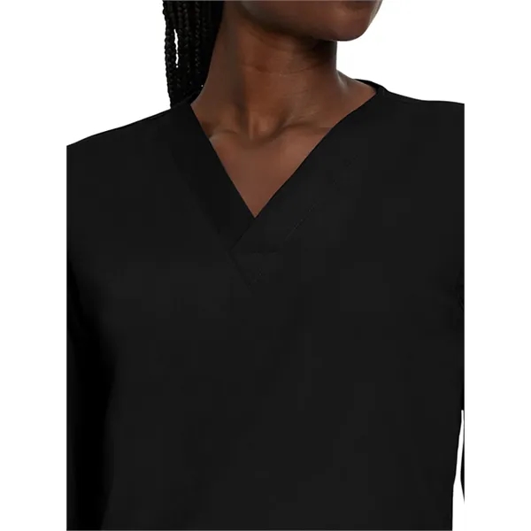 Landau ScrubZone Unisex No-Pocket V-Neck Scrub Top... from ASI 86018 Scrub Authority / Uniform Stores