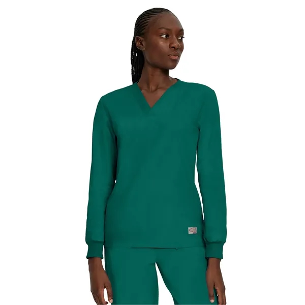 Landau ScrubZone Unisex No-Pocket V-Neck Scrub Top... from ASI 86018 Scrub Authority / Uniform Stores