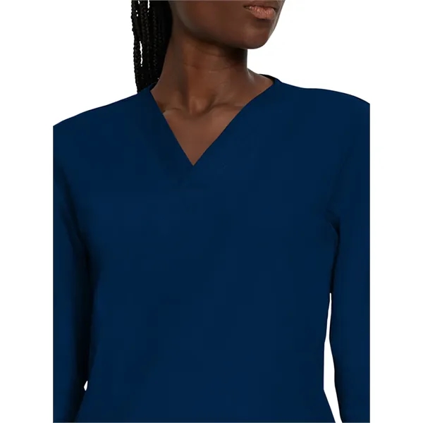 Landau ScrubZone Unisex No-Pocket V-Neck Scrub Top... from ASI 86018 Scrub Authority / Uniform Stores