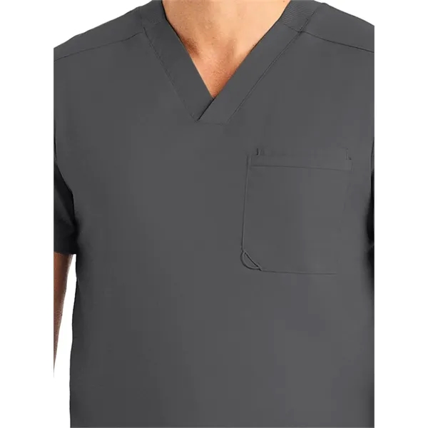 Landau ProFlex Men's Tuckable V-Neck Top... from ASI 86018 Scrub Authority / Uniform Stores