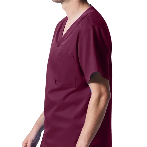 Landau ProFlex Men's Tuckable V-Neck Top... from ASI 86018 Scrub Authority / Uniform Stores