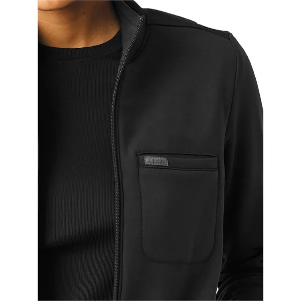 Landau - Forward - Women's Zip-Front Fleece Scrub Jacket... from ASI 86018 Scrub Authority / Uniform Stores