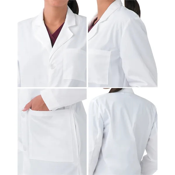 Landau Unisex 3-Pocket Full-Length Lab Coat... from ASI 86018 Scrub Authority / Uniform Stores