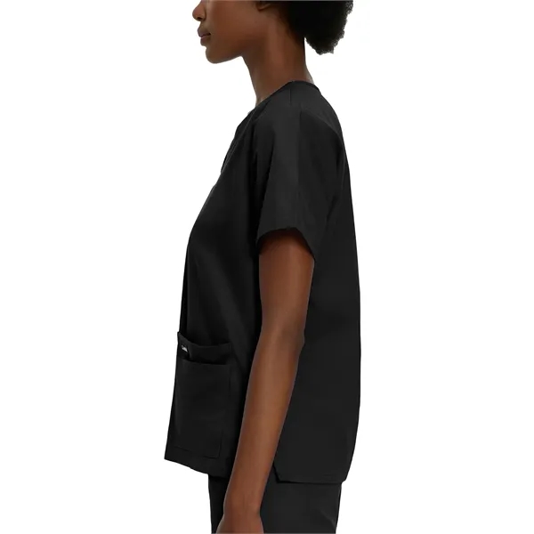 Landau Essentials V-Neck Tunic... from ASI 86018 Scrub Authority / Uniform Stores
