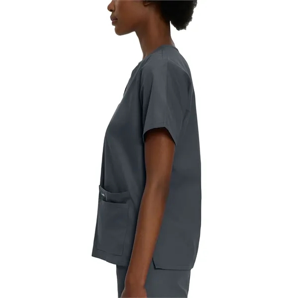 Landau Essentials V-Neck Tunic... from ASI 86018 Scrub Authority / Uniform Stores