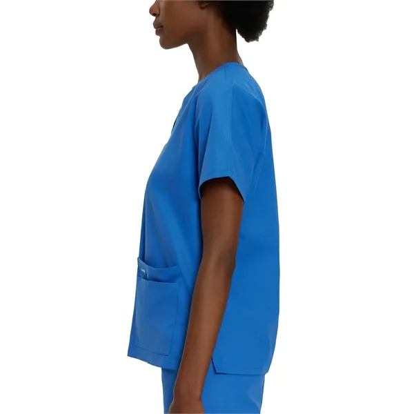 Landau Essentials V-Neck Tunic... from ASI 86018 Scrub Authority / Uniform Stores