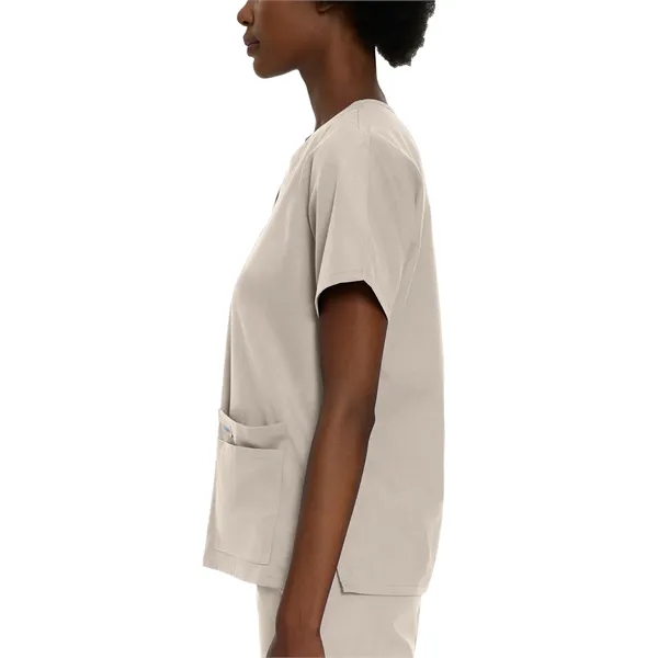 Landau Essentials V-Neck Tunic... from ASI 86018 Scrub Authority / Uniform Stores