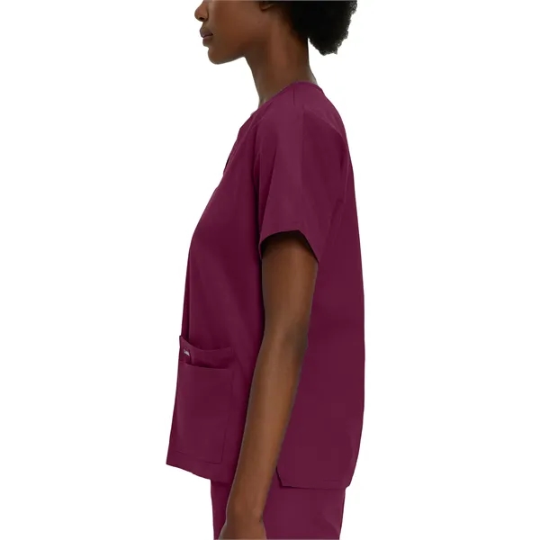 Landau Essentials V-Neck Tunic... from ASI 86018 Scrub Authority / Uniform Stores
