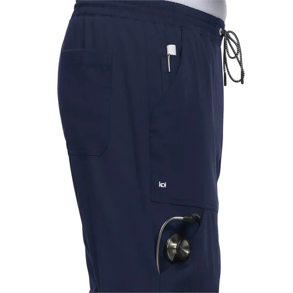 koi - Next Gen - Men's 7-Pocket Jogger Day to Night... from ASI 86018 Scrub Authority / Uniform Stores