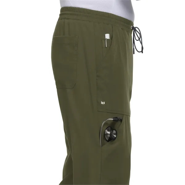 koi - Next Gen - Men's 7-Pocket Jogger Day to Night... from ASI 86018 Scrub Authority / Uniform Stores