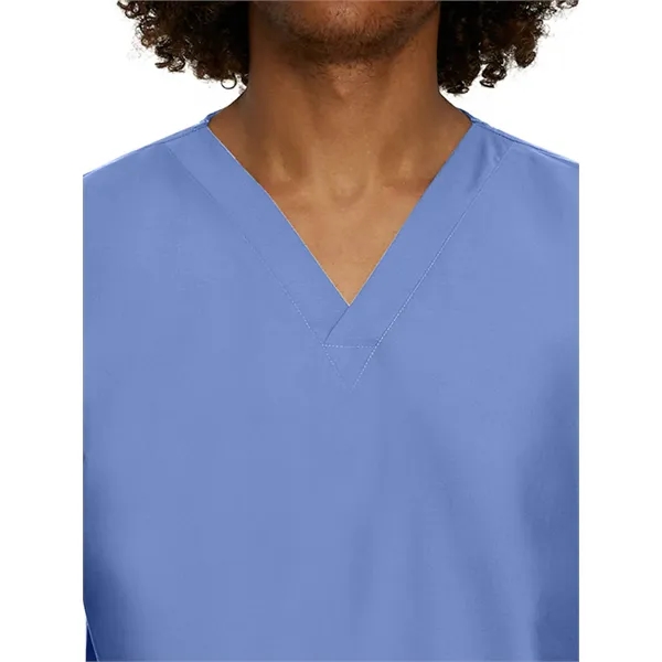 Landau ScrubZone Unisex No-Pocket V-Neck Scrub Top... from ASI 86018 Scrub Authority / Uniform Stores