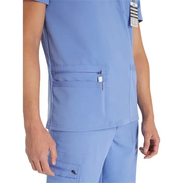 Dickies Medical - Balance - Men's 4-Pocket V-Neck Scrub Top... from ASI 86018 Scrub Authority / Uniform Stores