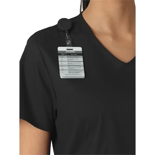 Wink - WORK - Women's Three-Pocket Curved V-Neck Scrub Top... from ASI 86018 Scrub Authority / Uniform Stores