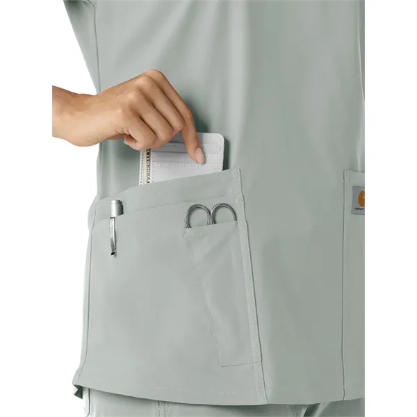 Carhartt - Force Essentials - Women's Four-Pocket V-Neck ...... from ASI 86018 Scrub Authority / Uniform Stores