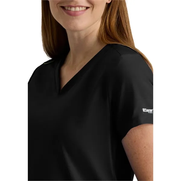 Barco - Grey's Anatomy Evolve - Two Pocket V-Neck Promise...... from ASI 86018 Scrub Authority / Uniform Stores