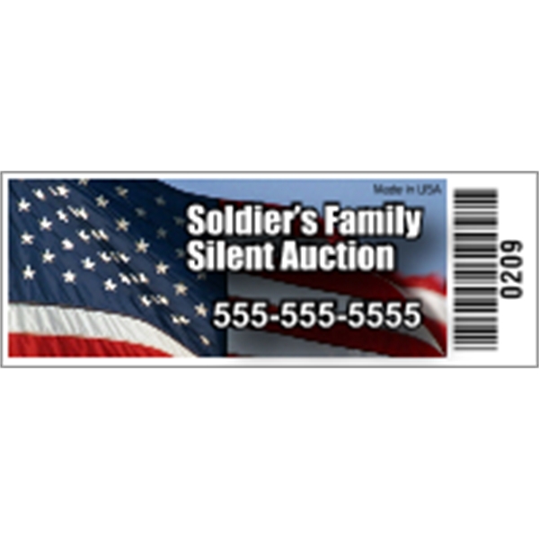 2.75" x 1" indoor labels with square corners, four color process... from ASI 89910 Stouse, LLC