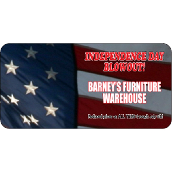 4" x 2" indoor labels with round corners, four color process... from ASI 89910 Stouse, LLC