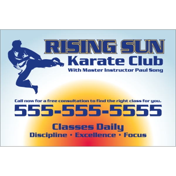 5.625" x 3.75" indoor labels with square corners, four color process... from ASI 89910 Stouse, LLC