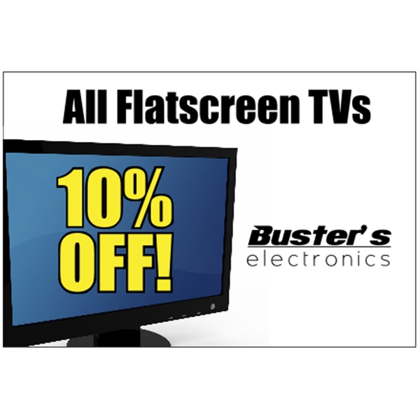 6" x 4" indoor labels with square corners, four color process... from ASI 89910 Stouse, LLC