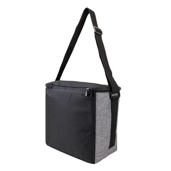 10.5" x 10.25" x 6" polyester cooler with PEVA lining, 12-16... from ASI 37980 Bagworld