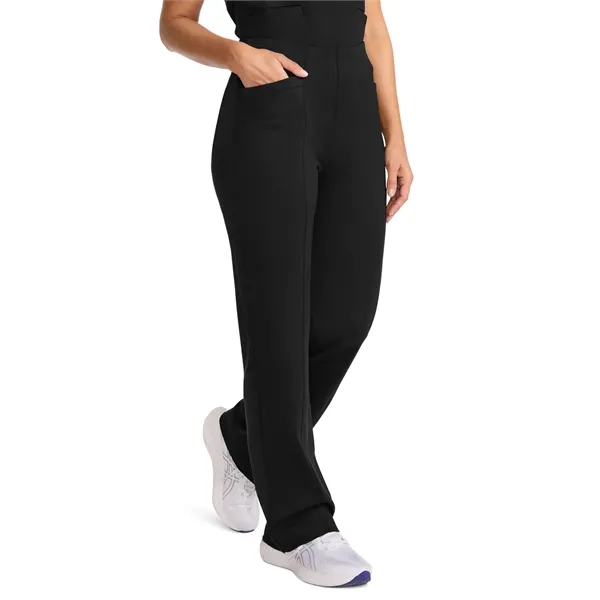 SPI - Medelita - Women's 4-Pocket Ponte Wide Leg Scrub Pant... from ASI 86018 Scrub Authority