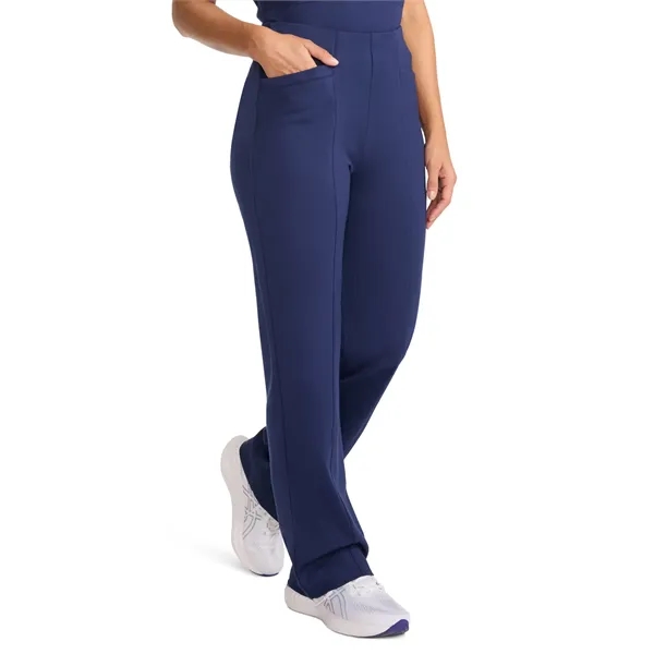SPI - Medelita - Women's 4-Pocket Ponte Wide Leg Scrub Pant... from ASI 86018 Scrub Authority