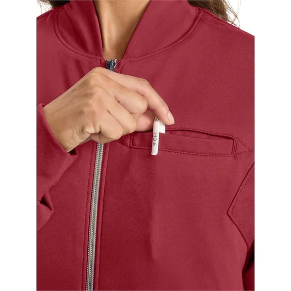 SPI - Medelita - Women's 3-Pocket Ponte Jacket... from ASI 86018 Scrub Authority