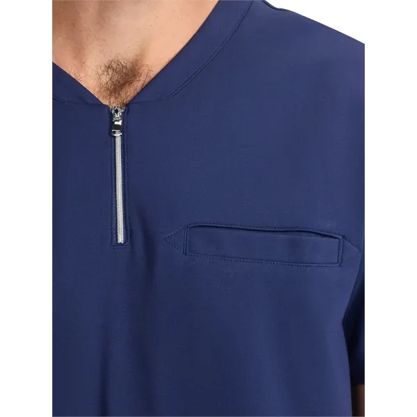 SPI - Medelita - Men's 3-Pocket Ponte Quarter Zip V-Neck ...... from ASI 86018 Scrub Authority
