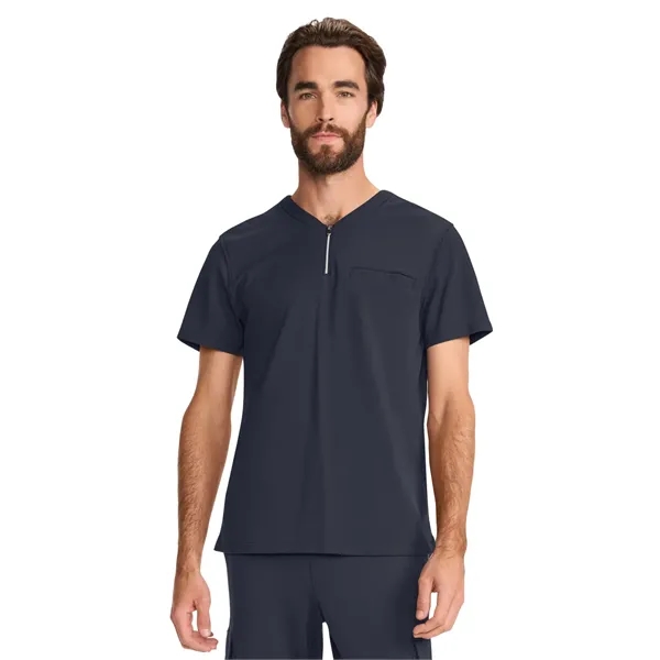 SPI - Medelita - Men's 3-Pocket Ponte Quarter Zip V-Neck ...... from ASI 86018 Scrub Authority