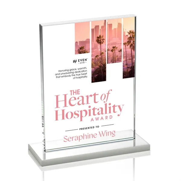 VividPrint™ Award - Emperor/White (Vert) 4"x6"... from ASI 84592 St Regis Group / St Regis