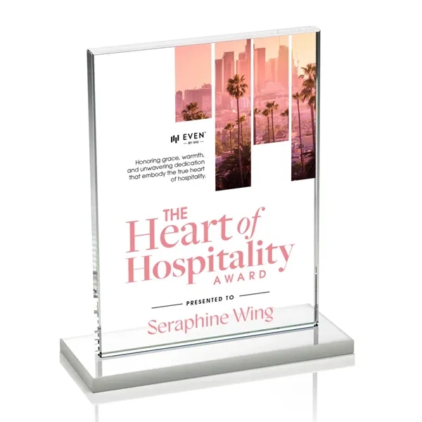 VividPrint™ Award - Emperor/White (Vert) 4"x6"... from ASI 84592 St Regis Group / St Regis