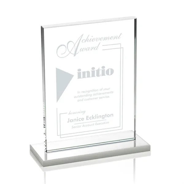 The Emperor Award is a simple yet elegant 1/2" thick Starfire... from ASI 84592 St Regis Group / St Regis