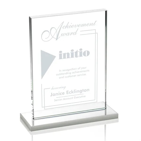 The Emperor Award is a simple yet elegant 1/2" thick Starfire... from ASI 84592 St Regis Group / St Regis