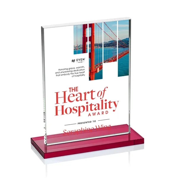 The Emperor VividPrint™ Award is a simple yet elegant 0.5" thick... from ASI 84592 St Regis Group / St Regis