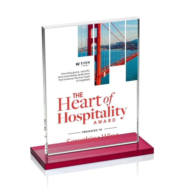 The Emperor VividPrint™ Award is a simple yet elegant 0.5" thick... from ASI 84592 St Regis Group / St Regis