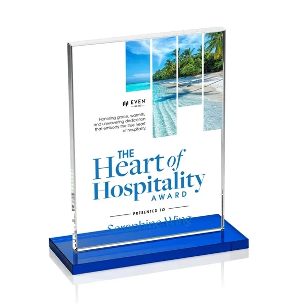 The Emperor VividPrint™ Award is a simple yet elegant 0.5" thick... from ASI 84592 St Regis Group / St Regis