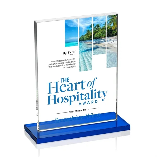 The Emperor VividPrint™ Award is a simple yet elegant 0.5" thick... from ASI 84592 St Regis Group / St Regis