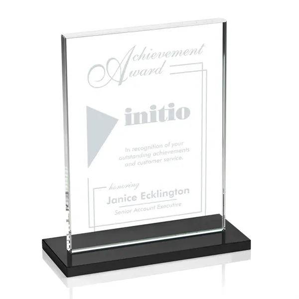 Beautiful Starfire Award with complimentary Black Base... from ASI 84592 St Regis Group / St Regis