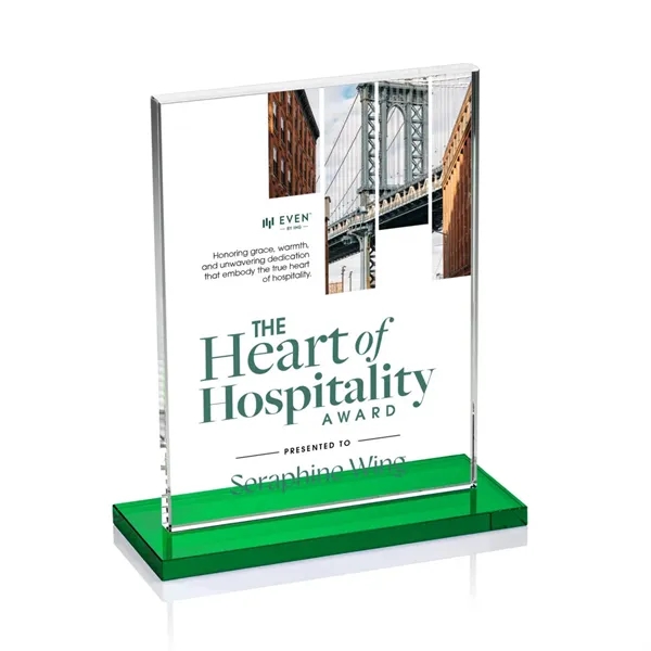 The Emperor VividPrint™ Award is a simple yet elegant 0.5" thick... from ASI 84592 St Regis Group / St Regis