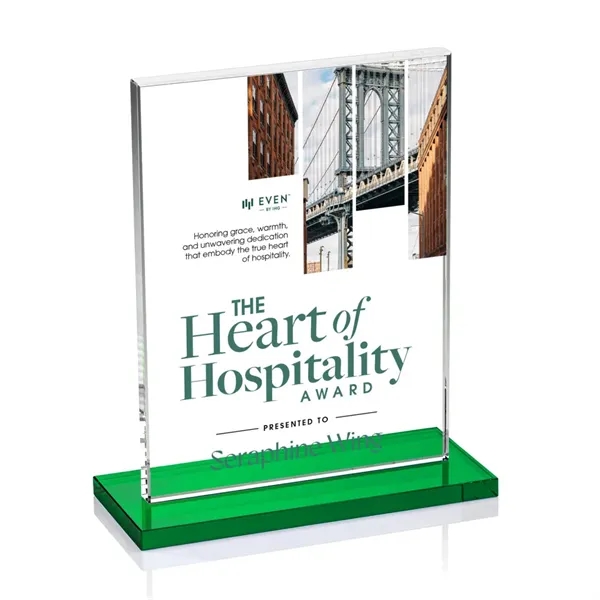 The Emperor VividPrint™ Award is a simple yet elegant 0.5" thick... from ASI 84592 St Regis Group / St Regis