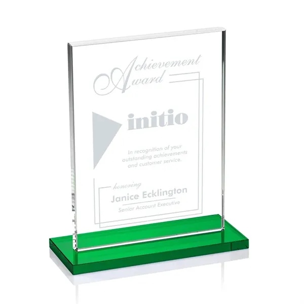 The Emperor Award is a simple yet elegant 1/2" thick Starfire... from ASI 84592 St Regis Group / St Regis