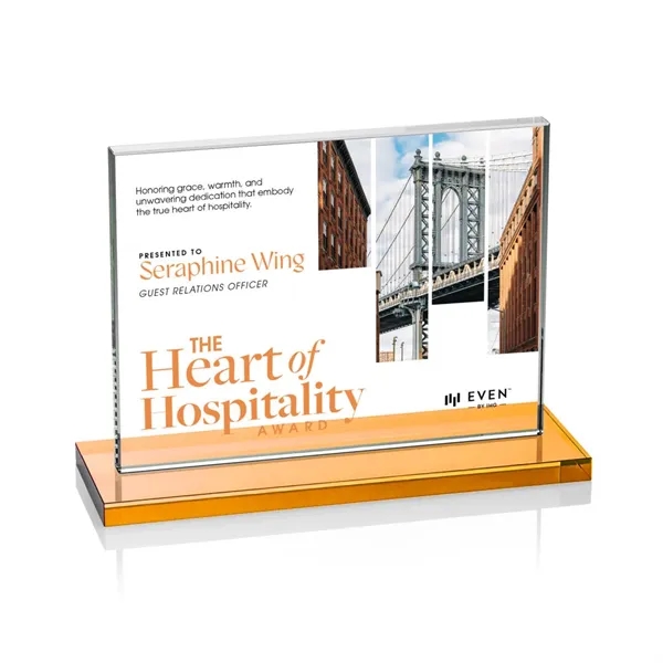 The Emperor VividPrint™ Award is a simple yet elegant 0.5" thick... from ASI 84592 St Regis Group / St Regis