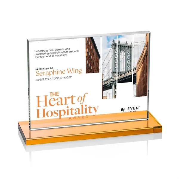 The Emperor VividPrint™ Award is a simple yet elegant 0.5" thick... from ASI 84592 St Regis Group / St Regis