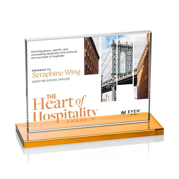 The Emperor VividPrint™ Award is a simple yet elegant 0.5" thick... from ASI 84592 St Regis Group / St Regis