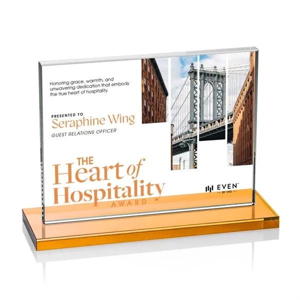 The Emperor VividPrint™ Award is a simple yet elegant 0.5" thick... from ASI 84592 St Regis Group / St Regis