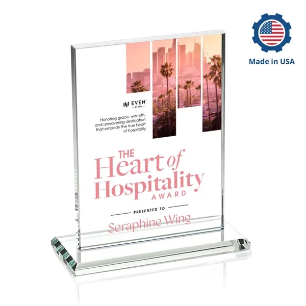 The Emperor VividPrint™ Award is a simple yet elegant 0.5" thick... from ASI 84592 St Regis Group / St Regis