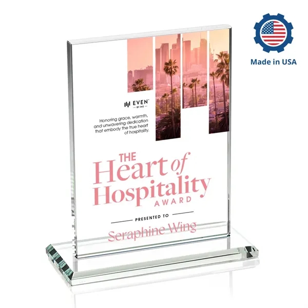 The Emperor VividPrint™ Award is a simple yet elegant 0.5" thick... from ASI 84592 St Regis Group / St Regis