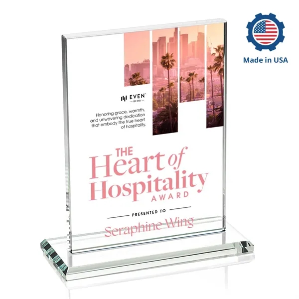 The Emperor VividPrint™ Award is a simple yet elegant 0.5" thick... from ASI 84592 St Regis Group / St Regis