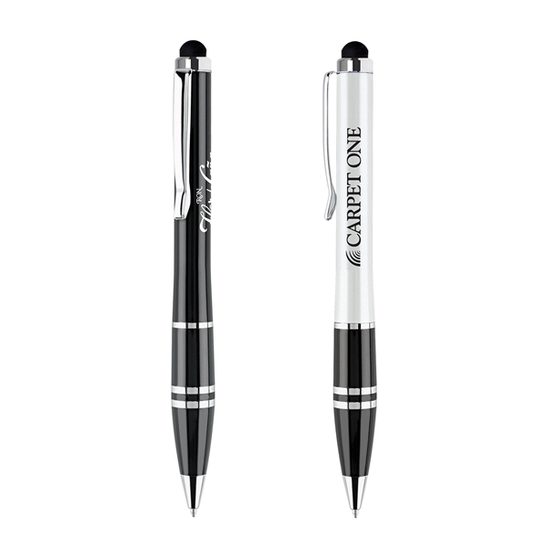 Aluminum ballpoint pen available in two colors with easyflow ink and... from ASI 68190 Lungsal / Lungsal